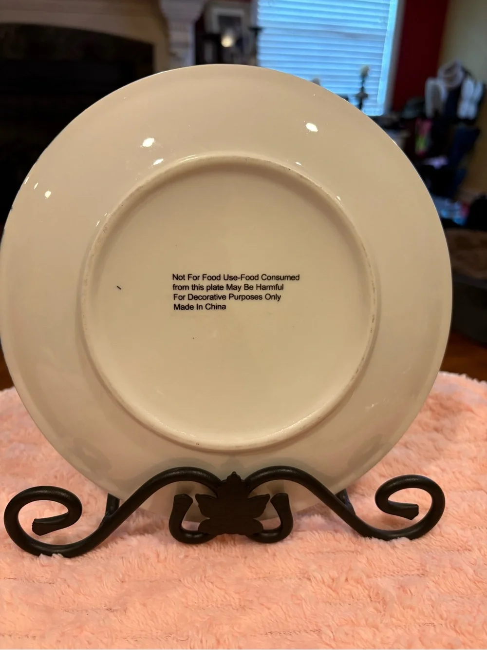 Ivy Prayer Accent Plate in Green - Decorative Dinnerware